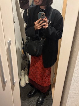 「アイテム（テーラードジャケット）」を使った、yoyoさん（レディース・161cm）の秋コーディネート