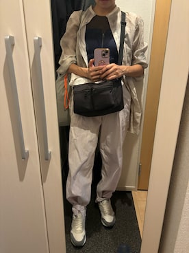 「アイテム（チューブトップ）」を使った、yoyoさん（レディース・161cm）の夏コーディネート