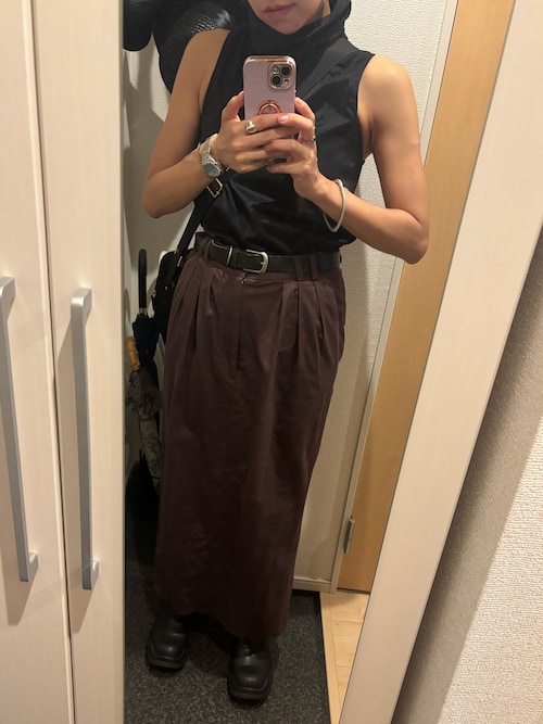 TODAYFUL バックルレザーベルト ブラック TODAYFULBackle Leather Belt バックルレザーベルト/12391001