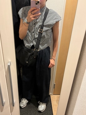 「KBF（ケイビーエフ）のアイテム」を使った、yoyoさん（レディース・161cm）の夏コーディネート