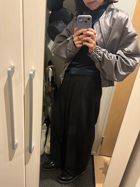 「CODE A（コードエー）のアイテム」を使った、yoyoさん（レディース・161cm）の夏コーディネート
