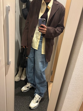 「upperhights（アッパーハイツ）のアイテム（パンツ）」を使った、yoyoさん（レディース・161cm）の春コーディネート