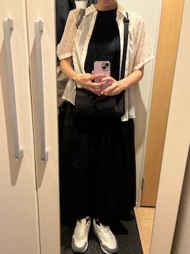 「ZURI（ズリ）のアイテム」を使った、yoyoさん（レディース・161cm）の夏コーディネート