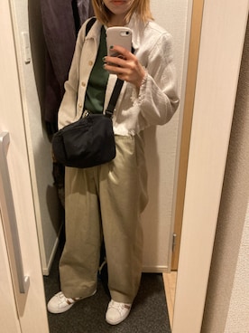 「Rejoule（リジュール）のアイテム」を使った、yoyoさん（レディース・161cm）の春コーディネート