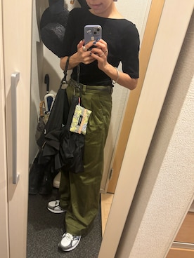 「ATTISESSION（アティセッション）のアイテム」を使った、yoyoさん（レディース・161cm）の秋コーディネート