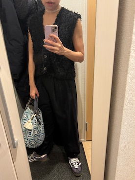 「アイテム（チョーカー）」を使った、yoyoさん（レディース・161cm）の夏コーディネート