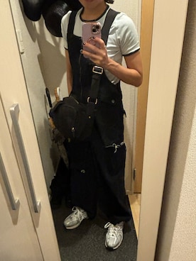 「BARNYARDSTORM（バンヤードストーム）のアイテム」を使った、yoyoさん（レディース・161cm）の夏コーディネート