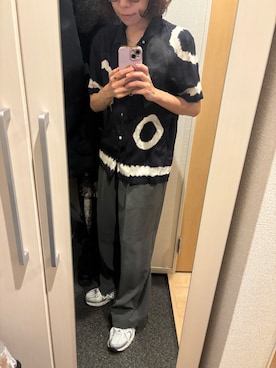 「JEANASIS（ジーナシス）のアイテム」を使った、yoyoさん（レディース・161cm）の夏コーディネート