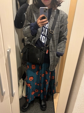 「BARNYARDSTORM（バンヤードストーム）のアイテム（バッグ）」を使った、yoyoさん（レディース・161cm）の春コーディネート