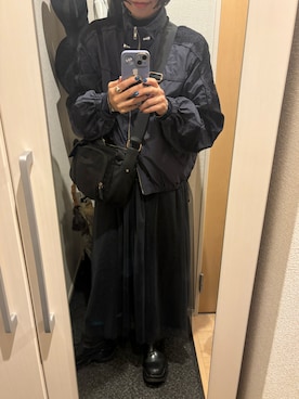 「LAPUIS（ラピュイ）のアイテム」を使った、yoyoさん（レディース・161cm）の秋コーディネート