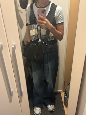 「LAPUIS（ラピュイ）のアイテム」を使った、yoyoさん（レディース・161cm）の秋コーディネート