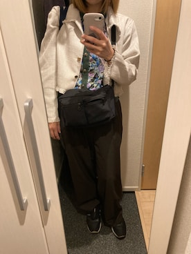 「Rejoule（リジュール）のアイテム」を使った、yoyoさん（レディース・161cm）の春コーディネート