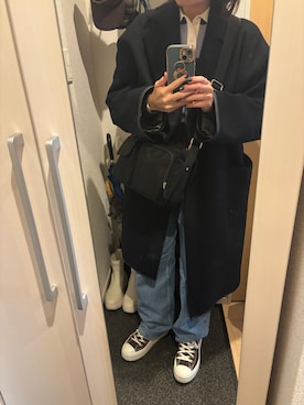 「アイテム（その他トップス）」を使った、yoyoさん（レディース・161cm）の冬コーディネート