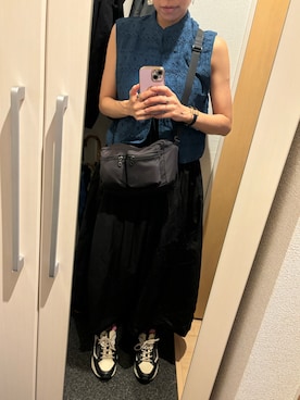 「ZURI（ズリ）のアイテム」を使った、yoyoさん（レディース・161cm）の夏コーディネート