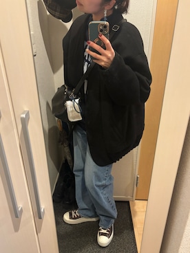 「eL（エル）のアイテム」を使った、yoyoさん（レディース・161cm）の冬コーディネート