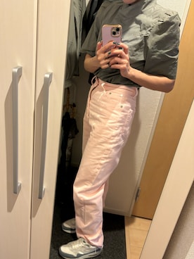 「RBS（アールビーエス）のアイテム（トップス）」を使った、yoyoさん（レディース・161cm）の春コーディネート