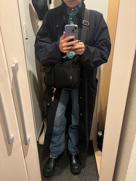 「BARNYARDSTORM（バンヤードストーム）のアイテム（バッグ）」を使った、yoyoさん（レディース・161cm）の春コーディネート