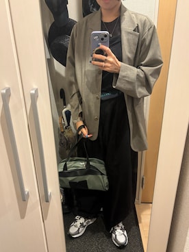「KBF（ケイビーエフ）のアイテム（ジャケット/アウター）」を使った、yoyoさん（レディース・161cm）の秋コーディネート