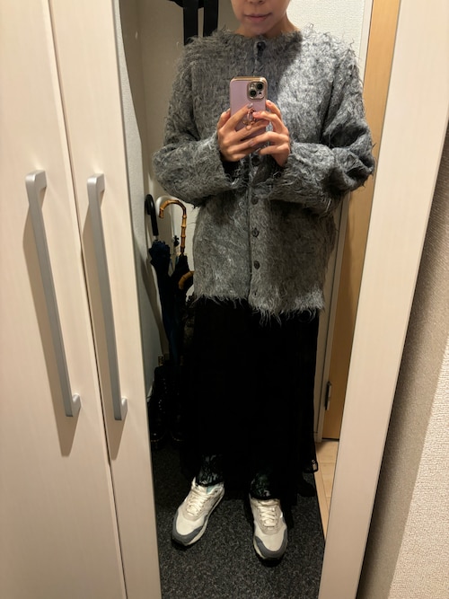 JEANASIS - 【新品】リッチシャギーオーバークルーカーディガン JEANASIS（ジーナシス）の「リッチシャギーオーバークルー