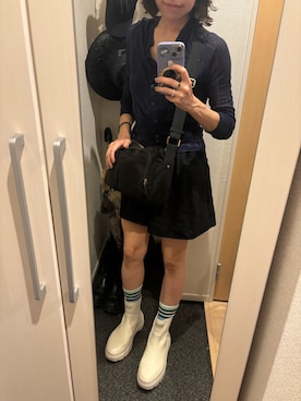 「HUNTER(ハンター)のアイテム」を使った、yoyoさん(レディース・161cm)の夏コーディネート