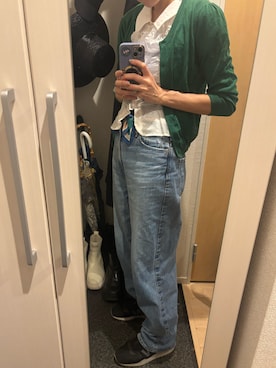 「JEANASIS（ジーナシス）のアイテム」を使った、yoyoさん（レディース・161cm）の夏コーディネート