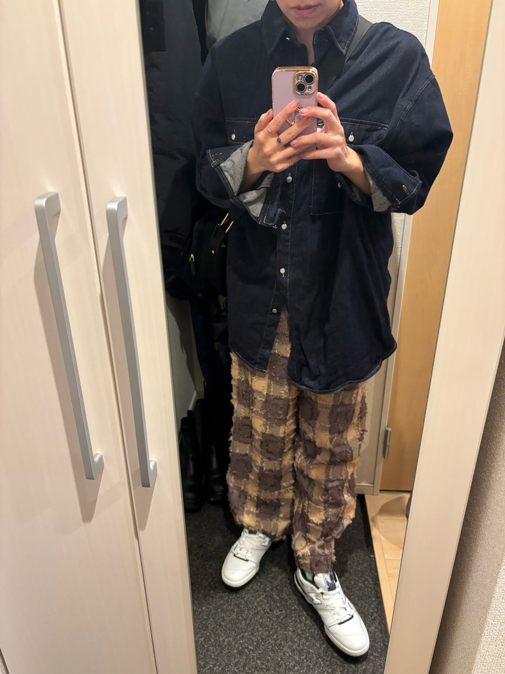 JEANASIS（ジーナシス）の「アソートデニムBIGシャツジャケット