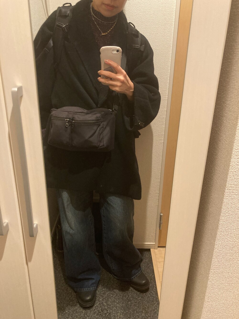 Super140 Loose Jacket Coat/スーパー140ルーズジャケットコート