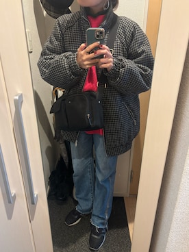 「eL（エル）のアイテム」を使った、yoyoさん（レディース・161cm）の冬コーディネート