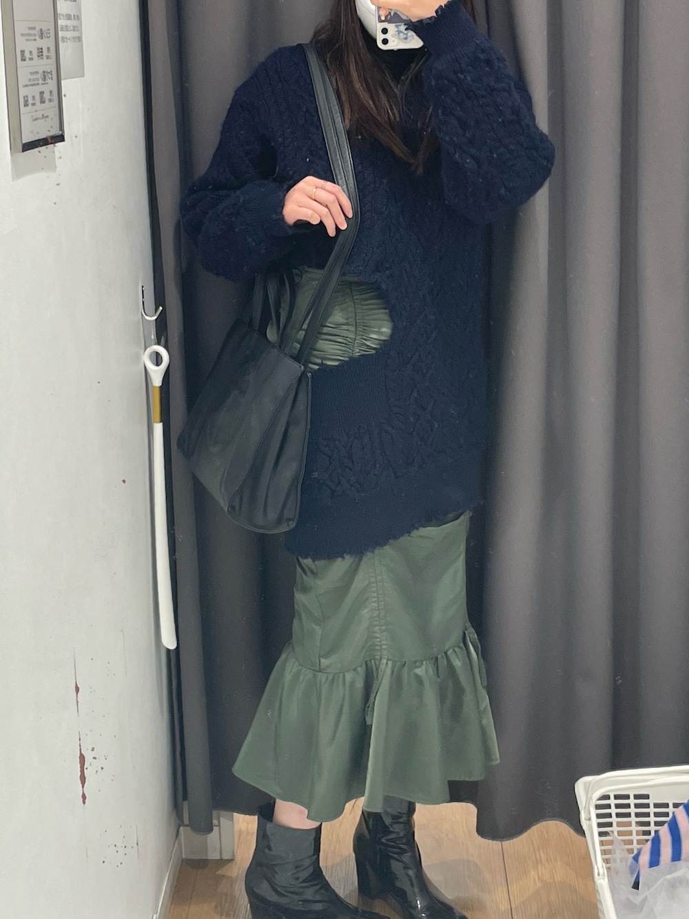 MOUSSY（マウジー）の「SQUARE TOE MIDDLE ブーツ（ブーツ