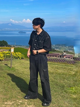 Yuji Shimizuさん（メンズ・176cm）の秋コーディネート