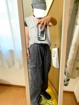 「DUNLOP（ダンロップ）のアイテム」を使った、ikaさん（レディース・157cm）の夏コーディネート