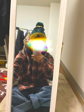 「MOUNTAIN SMITH（マウンテンスミス）のアイテム」を使った、ikaさん（レディース・157cm）の冬コーディネート