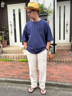 「Ray-Ban（レイバン）のアイテム」を使った、k2106さん（メンズ・175cm）の夏コーディネート