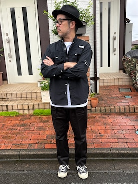 「Ray-Ban（レイバン）のアイテム」を使った、k2106さん（メンズ・175cm）の夏コーディネート