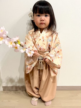 K.Kさん（キッズ・90cm）の春コーディネート