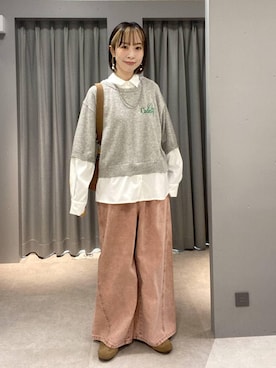 ゆうかさん(レディース・163cm)の冬コーディネート