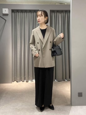 「アイテム（パンプス）」を使った、ゆうかさん（レディース・163cm・30代）の冬コーディネート