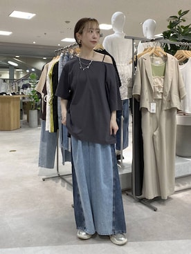 ゆうかさん（レディース・163cm）の夏コーディネート