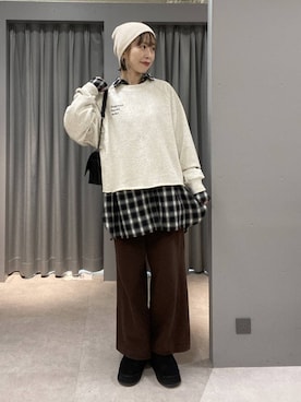 ゆうかさん(レディース・163cm)の冬コーディネート