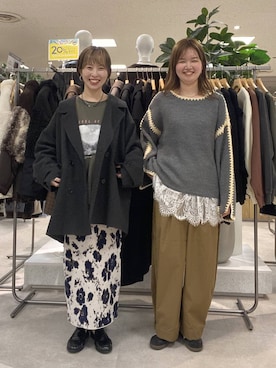 ゆうかさん（レディース・163cm）の秋コーディネート