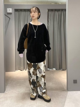 「アイテム（その他シューズ）」を使った、ゆうかさん（レディース・163cm・30代）の冬コーディネート