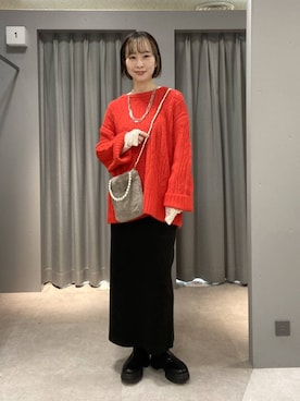 「LEPSIM」｜ゆうかさん（レディース・163cm）の冬コーディネート