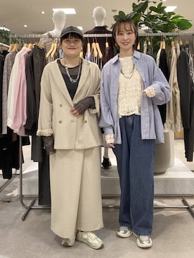 ゆうかさん（レディース・163cm）の春コーディネート