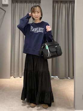 ゆうかさん（レディース・163cm）の冬コーディネート