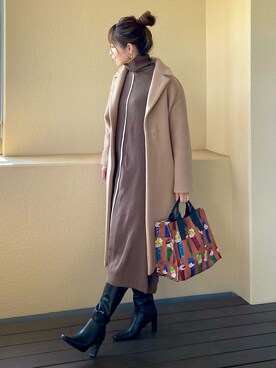 ニットワンピース の人気ファッションコーディネート Wear