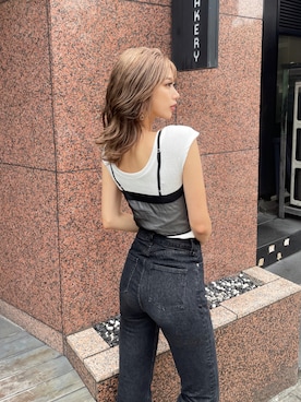 瀬戸 南さん（レディース・173cm）の夏コーディネート