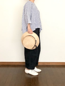 「BERRETTA（ベルレッタ）のアイテム」を使った、bowさん（レディース・150cm）の夏コーディネート