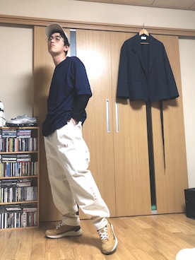 taka(相互フォロー)さんの（KANGOL | カンゴール）を使ったコーディネート