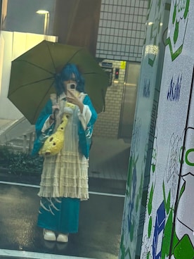 「アイテム（着物）」を使った、-花咲佐羽-さん（レディース・163cm）の秋コーディネート