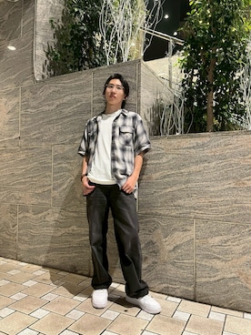 「PENDLETON（ペンドルトン）のアイテム（トップス）」を使った、 そちゃさん（メンズ・165cm）の夏コーディネート